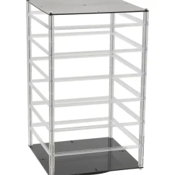 Rotating Revolving Earrings Countertop Display Holds 96 2" Cards