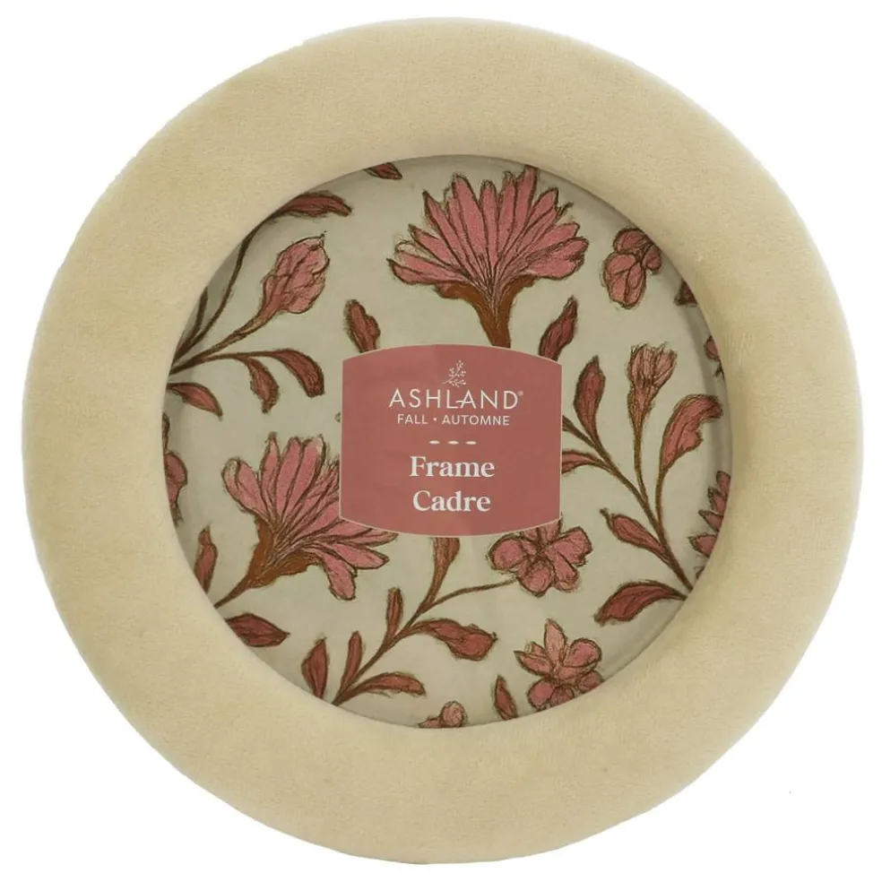 6" Round Cream Frame by Ashland®