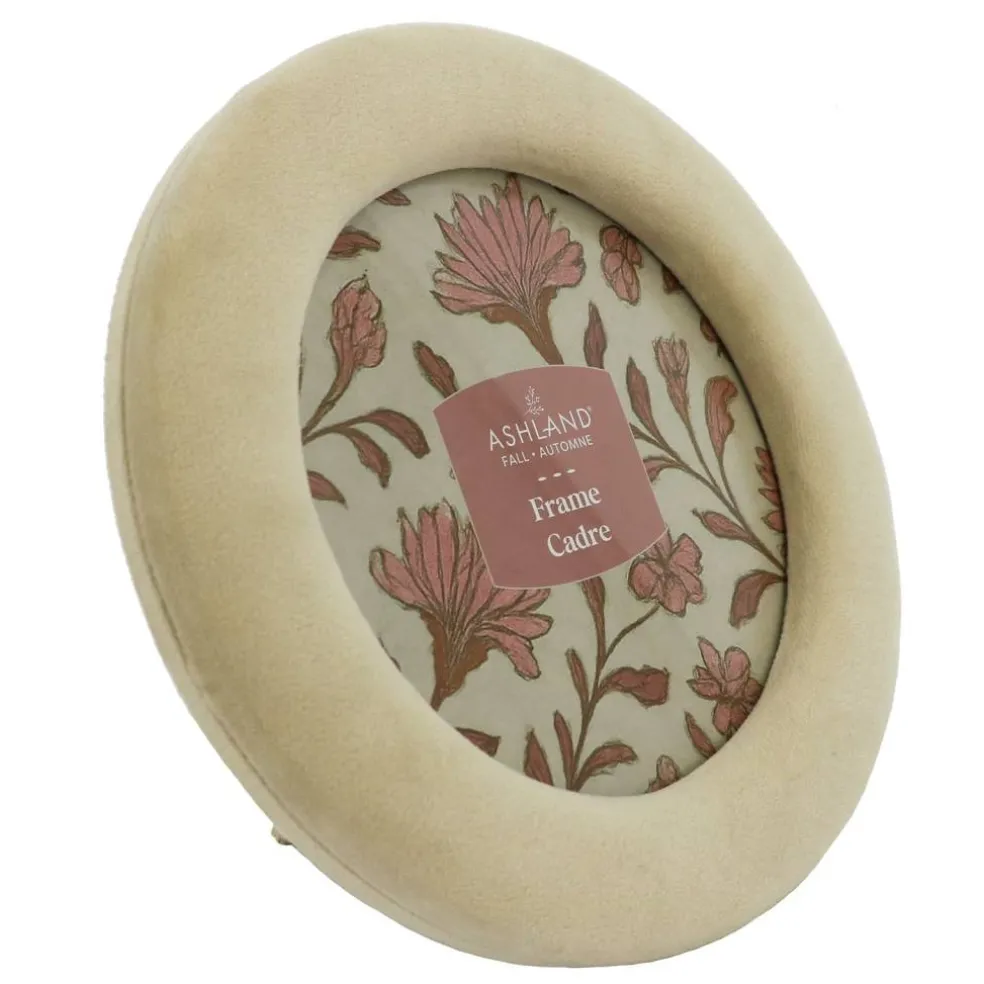 6" Round Cream Frame by Ashland®