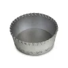 Round Designer Container - Silver