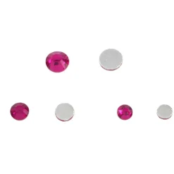 Round Flatback Glass Rhinestone Mix by Bead Landing™