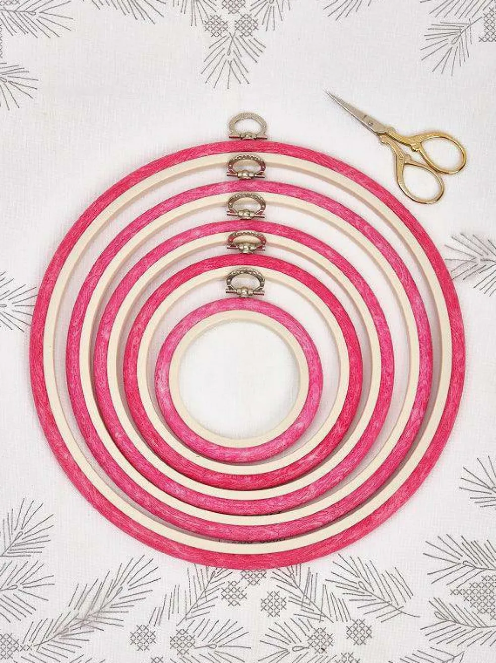 Round Flexi Hoop Nurge 230-3 Pink