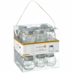 Round Glass Favor Jars, 20ct. by Celebrate It™