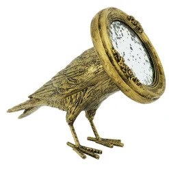 10" Round Mirror Raven Tabletop Décor by Ashland®