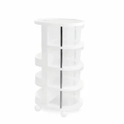 Round Plastic Storage Cart by Simply Tidy®