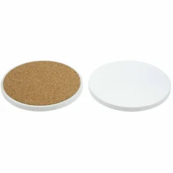 3.5" Round Sublimation Coasters by Make Market®, 4ct.