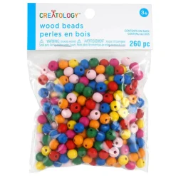 Round Wood Beads by Creatologyâ„¢