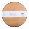 Round Wood Snackle Box by Makery™