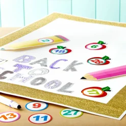 Royal Brites® Gold Glitter Glam Poster Board