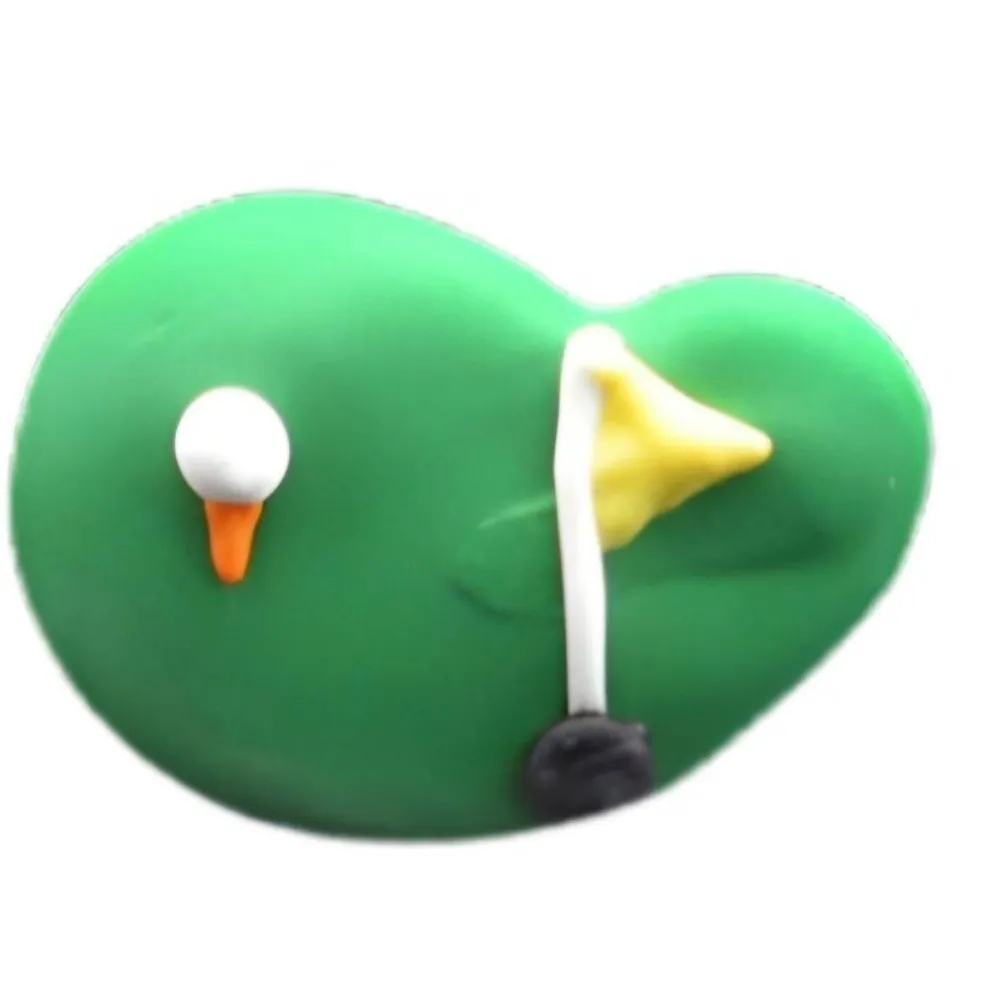 Royal Icing Golf Green & Golf Ball Decorations 5 Count