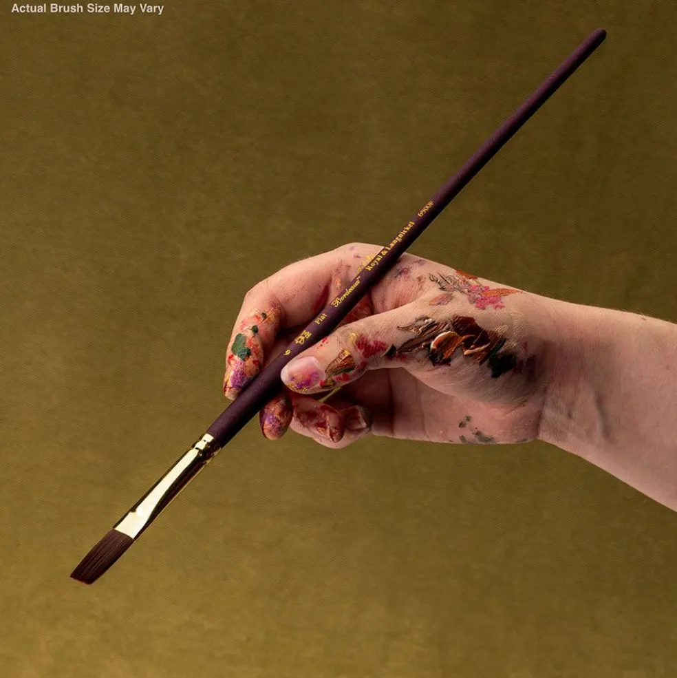 Royal & Langnickel® Bordeaux™ Flat Brush