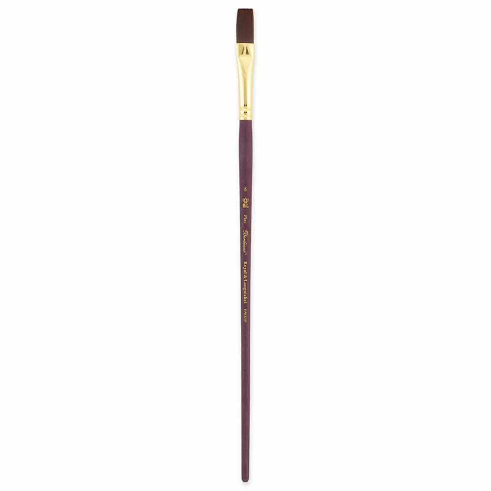 Royal & Langnickel® Bordeaux™ Flat Brush