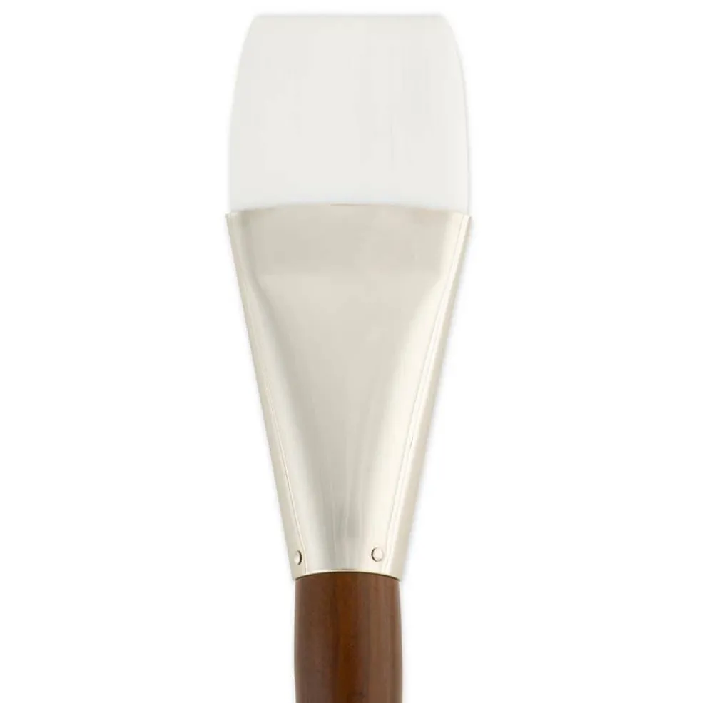 Royal & Langnickel® Jumbo™ White Taklon Flat Brush