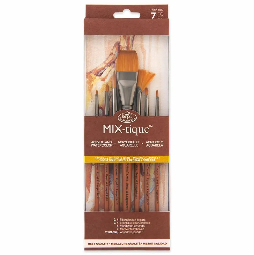 Royal & Langnickel® MIX-tique™ Wash Brush Variety Set