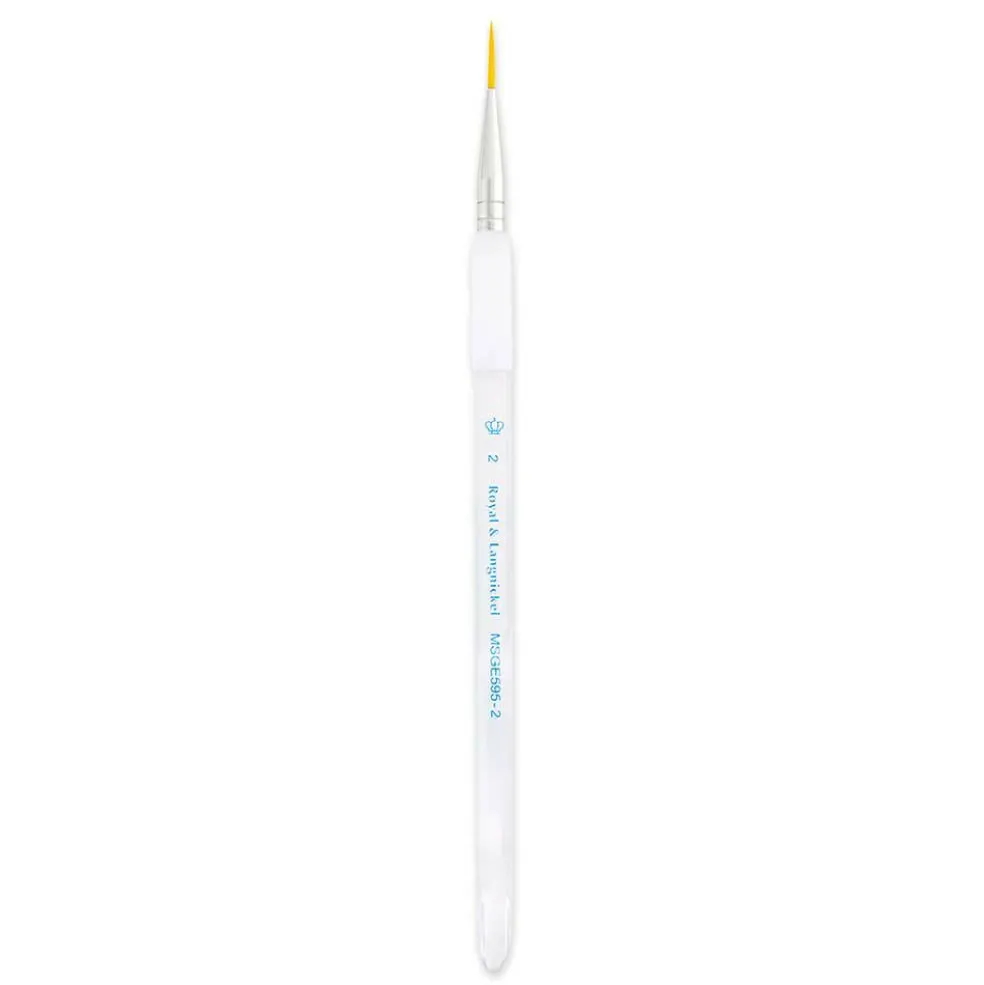 Royal & Langnickel® Soft-Grip™ Gold Taklon Short Liner Brush
