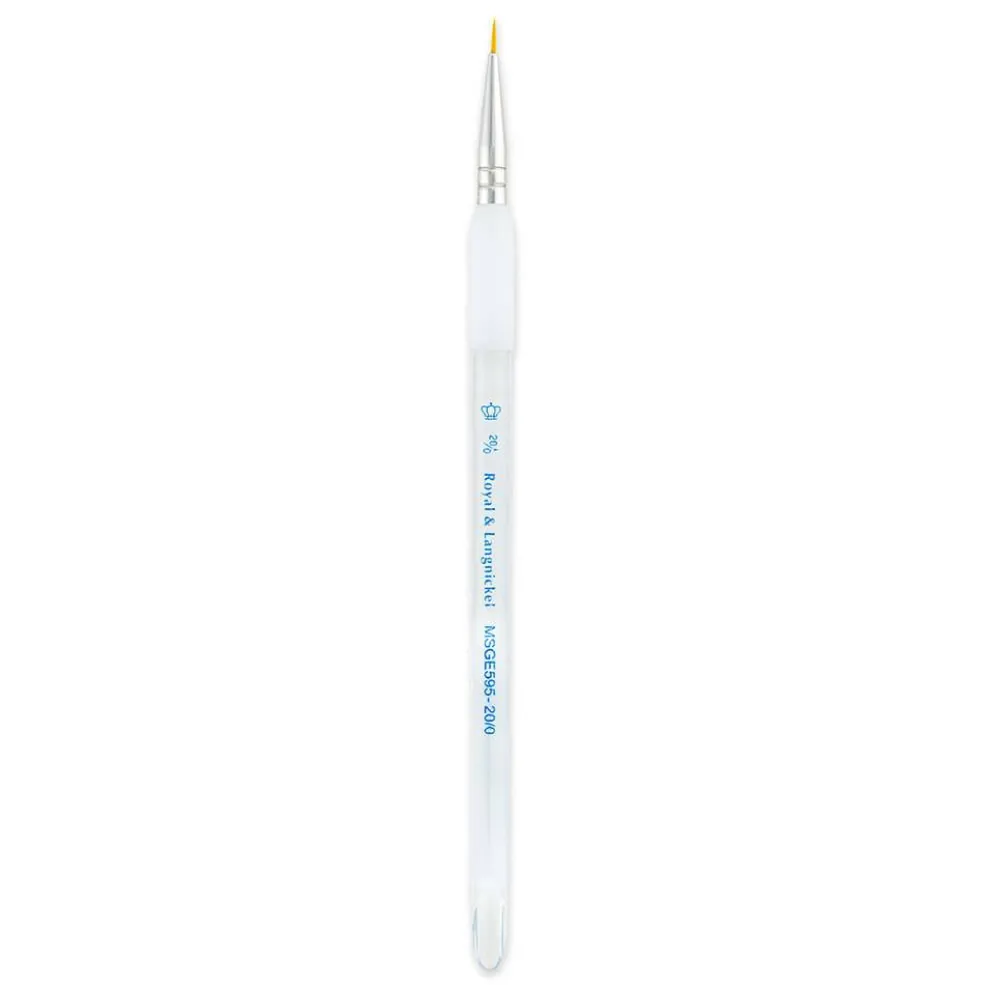 Royal & Langnickel® Soft-Grip™ Gold Taklon Short Liner Brush