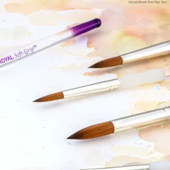 Royal & Langnickel® Soft-Grip™ Synthetic Sable Round Brush