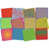 Roylco Pop Art Rubbing Mats - Set of 12