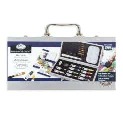 RSET-ACR3000 | Essentials™ 25pc Acrylic Painting Travel Art Set