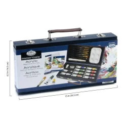RSET-ACR3000 | Essentials™ 25pc Acrylic Painting Travel Art Set