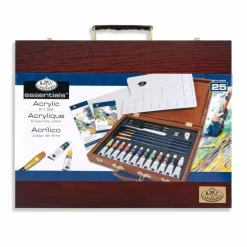 RSET-ACR2030 | Essentials™ 25pc Acrylic Painting Travel Art Set
