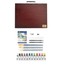 RSET-ACR2030 | Essentials™ 25pc Acrylic Painting Travel Art Set