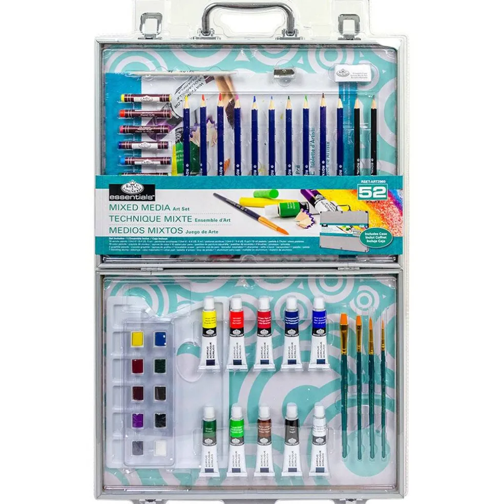 RSET-ART2960 | Essentials™ 52pc Mixed Media Art Set