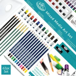RSET-ART2920 | Mixed Media Art Set - 63pc