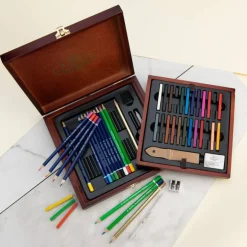 RSET-DRAW1600 | Essentials™ 49pc Drawing Travel Art Set