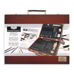 RSET-DS2030 | Essentials™ 45pc Sketching & Drawing Travel Art Set