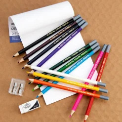 RSET-KCDS | Essentials™ 16pc Drawing Keep N' Carry Travel Art Set
