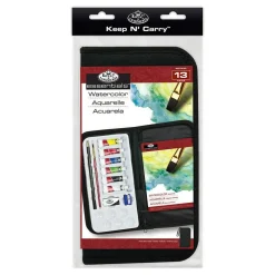 RSET-KCWP | Essentials™ 13pc Watercolor Painting Keep N' Carry Travel Art Set