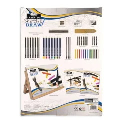 RSET-LT102 | Learn To Sketch & Draw Set - 58pc