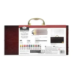 RSET-WAT2020 | Essentials™ 24pc Watercolor Painting Long Handle Travel Art Set