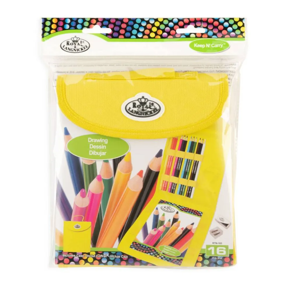 RTN-163 | Keep N' Carry™ Drawing Art Set - 16pc
