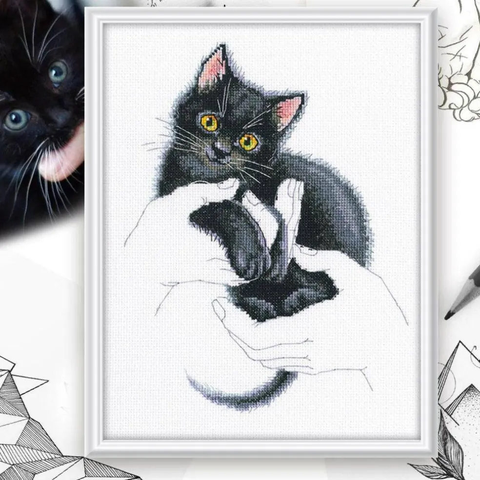 RTO Warmth In Palms Counted Cross Stitch Kit