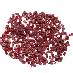 Ruby Red Reflective Fire Glass for Arts and Crafts