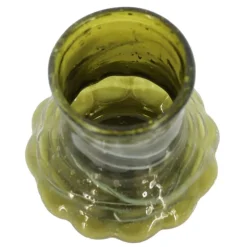 3" Ruffle Swirl Decorative Glass Container by Ashland®