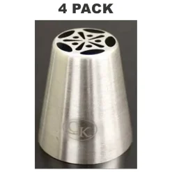 Russian Decorating Tip Stainless Steel 1-3/8" Base