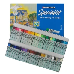 Sakura® Cray-Pas® Specialist™ 50 Color Artist Quality Oil Pastels
