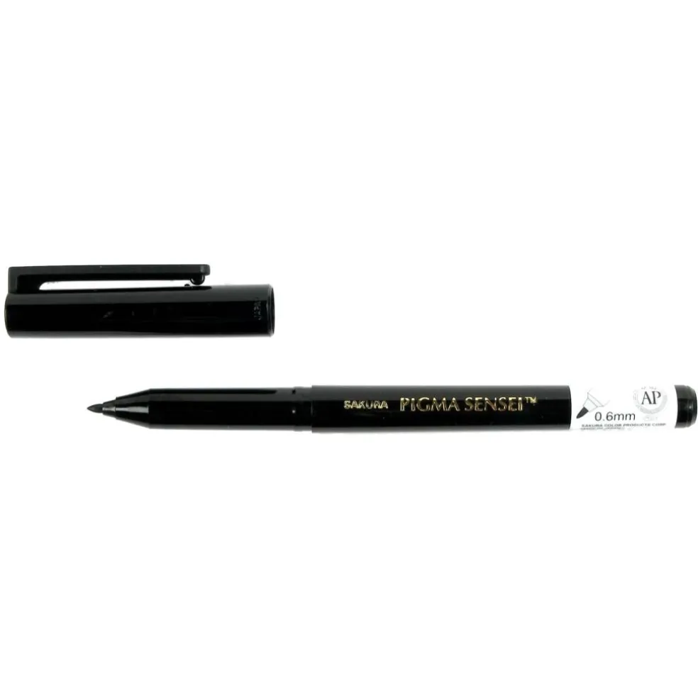 Sakura® Pigma Sensei™ Black Ink Pen