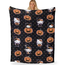 Sanrio Hello Kitty Halloween Silk Touch Throw Blanket