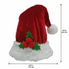 9" Santa Hat Lighted Tree Topper by Ashland®