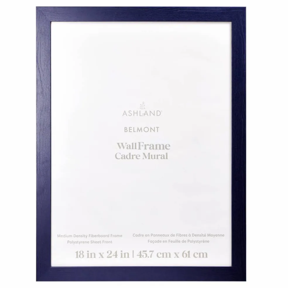 Sapphire Blue Wood Grain Belmont Wall Frame by Ashland®