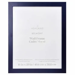 Sapphire Blue Wood Grain Belmont Wall Frame by Ashland®
