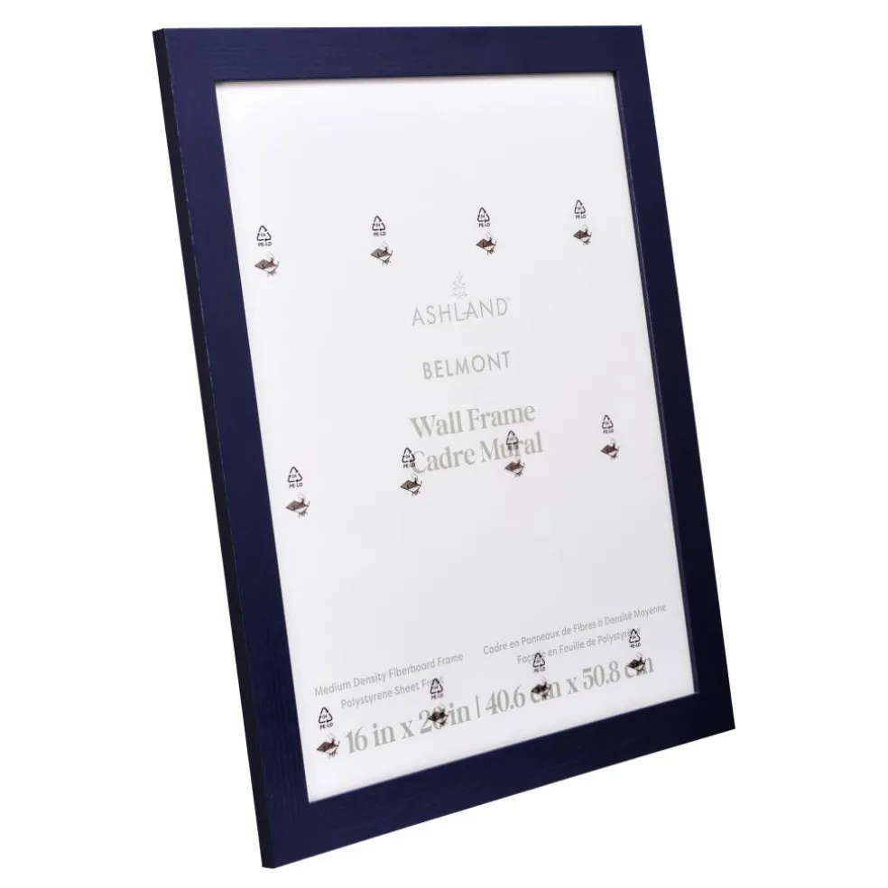 Sapphire Blue Wood Grain Belmont Wall Frame by Ashland®