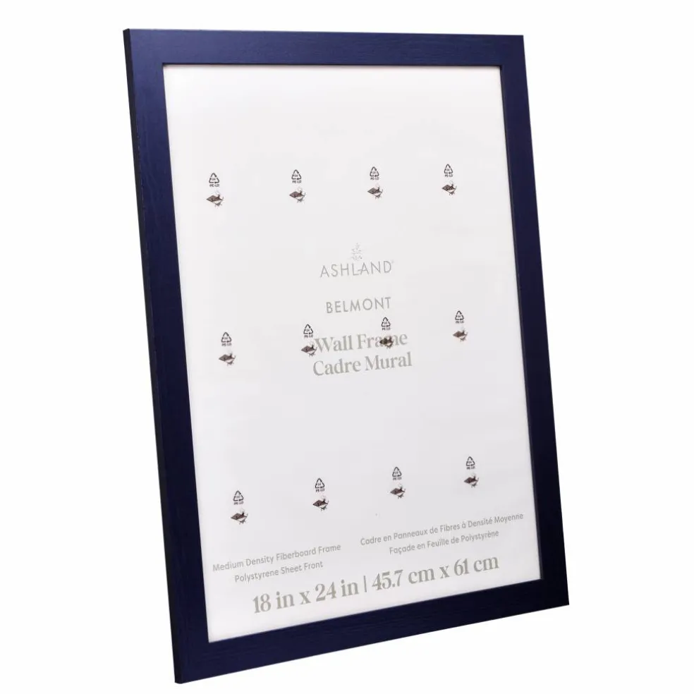 Sapphire Blue Wood Grain Belmont Wall Frame by Ashland®