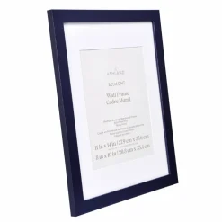 Sapphire Blue Wood Grain Matted Belmont Wall Frame by Ashland®