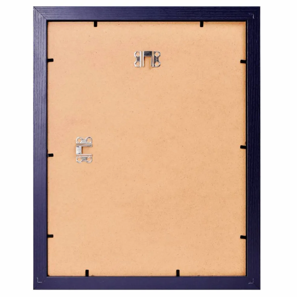 Sapphire Blue Wood Grain Matted Belmont Wall Frame by Ashland®