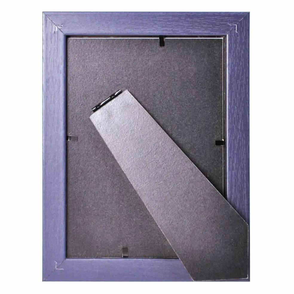 Sapphire Blue Wood Grain Matted Belmont Wall Frame by Ashland®